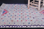 Moroccan handmade rug 3.6 x 3.6 Feet