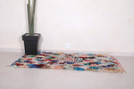 Vintage Moroccan area rug 2.8 x 5.5 Feet