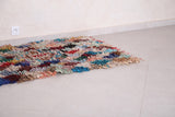 Vintage Moroccan area rug 2.8 x 5.5 Feet