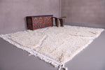 Handmade Beige Berber Rug - Custom Moroccan carpet