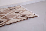 Vintage handmade moroccan runner rug  2.4 FT X 6 FT