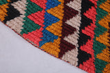 Long Handmade Moroccan rug shag 2.5 X 6.8 Feet