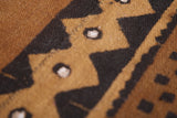 Vintage african handwoven fabric 5 FT X 6.5 FT