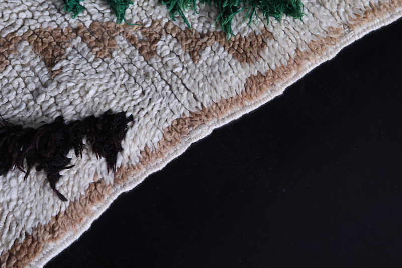 Moroccan Runner Rug 2.1 x 5.5 FT - Handwoven Chevron Design - moroccan rug