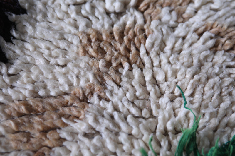 Moroccan Runner Rug 2.1 x 5.5 FT - Handwoven Chevron Design - moroccan rug