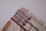 Vintage moroccan handwoven kilim 3.8 FT X 11.6 FT
