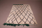 Moroccan Berber area rug 3.9 X 5.6 Feet