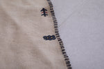 Vintage moroccan handwoven kilim 4 FT X 8.2 FT