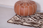Vintage handmade moroccan runner rug 2.6 FT X 5.9 FT