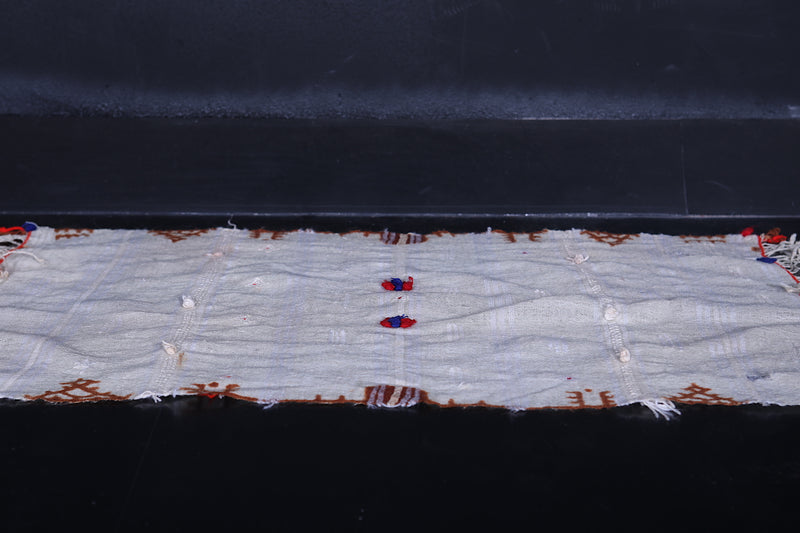 Moroccan Handwoven Berber Kilim - Artisan Craft 1.9x3 FT - Handwoven Kilim