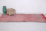 Vintage berber rug 4 ft x 6.9 ft