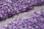 Moroccan Purple rug 4.8 X 6.2 Feet