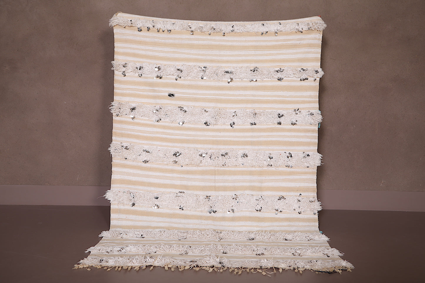 Berber Wedding Blanket Rug 3.7 FT X 5.5 FT