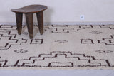 Handmade berber rug 5.5 X 7.7 Feet