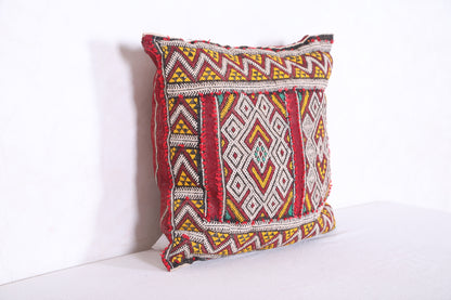 Moroccan handmade kilim pillow 17.3 INCHES X 18.5 INCHES