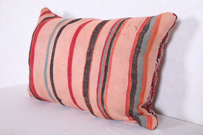 Moroccan handmade kilim pillow 16.5 INCHES X 24 INCHES