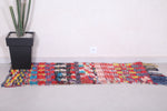 Colorful Handmade Runner Rug 2.1 X 4.9 Feet