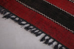 Old Moroccan kilim 5.5 FT X 10.5 FT