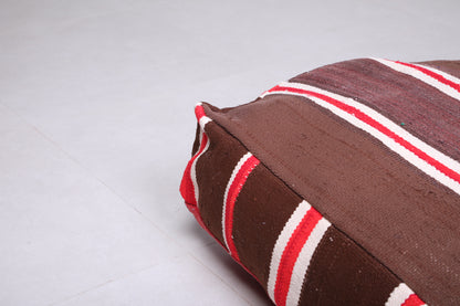 Two Moroccan Ottoman brown Cushions in Brown color