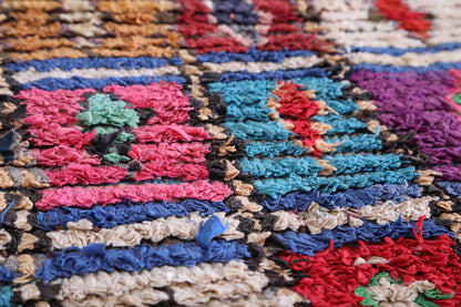 Beautiful colorful Berber rug runner 3 X 6 Feet