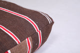 Two Moroccan Ottoman brown Cushions in Brown color