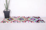 Colorful Runner Berber Rug 2.5 X 5.8 Feet