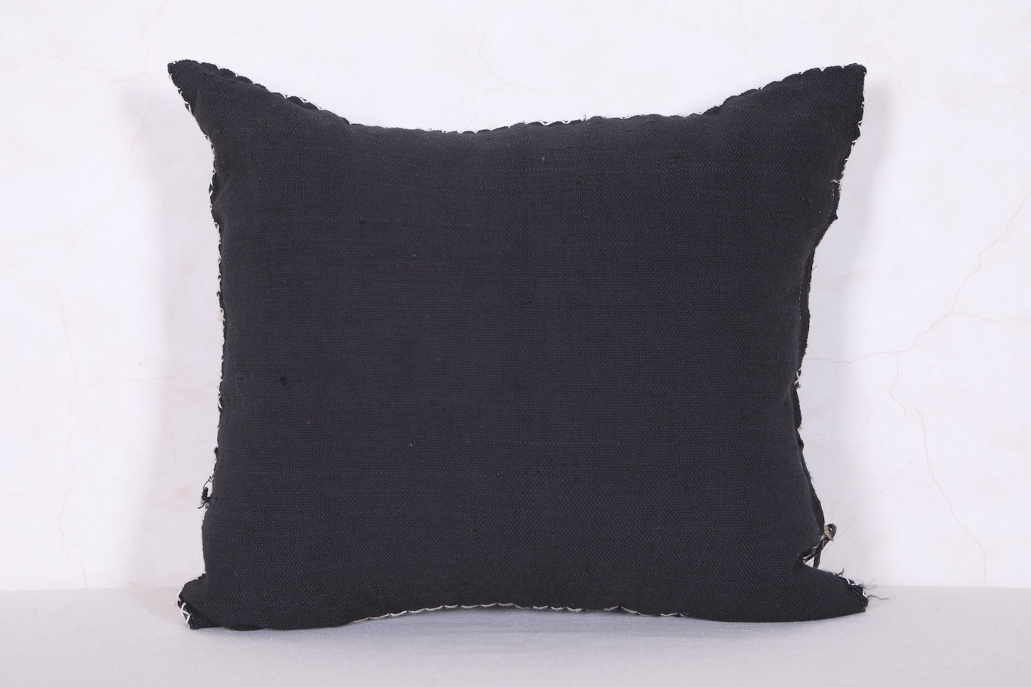 Black Kilim Pillow 14.5 INCHES X 17.3 INCHES