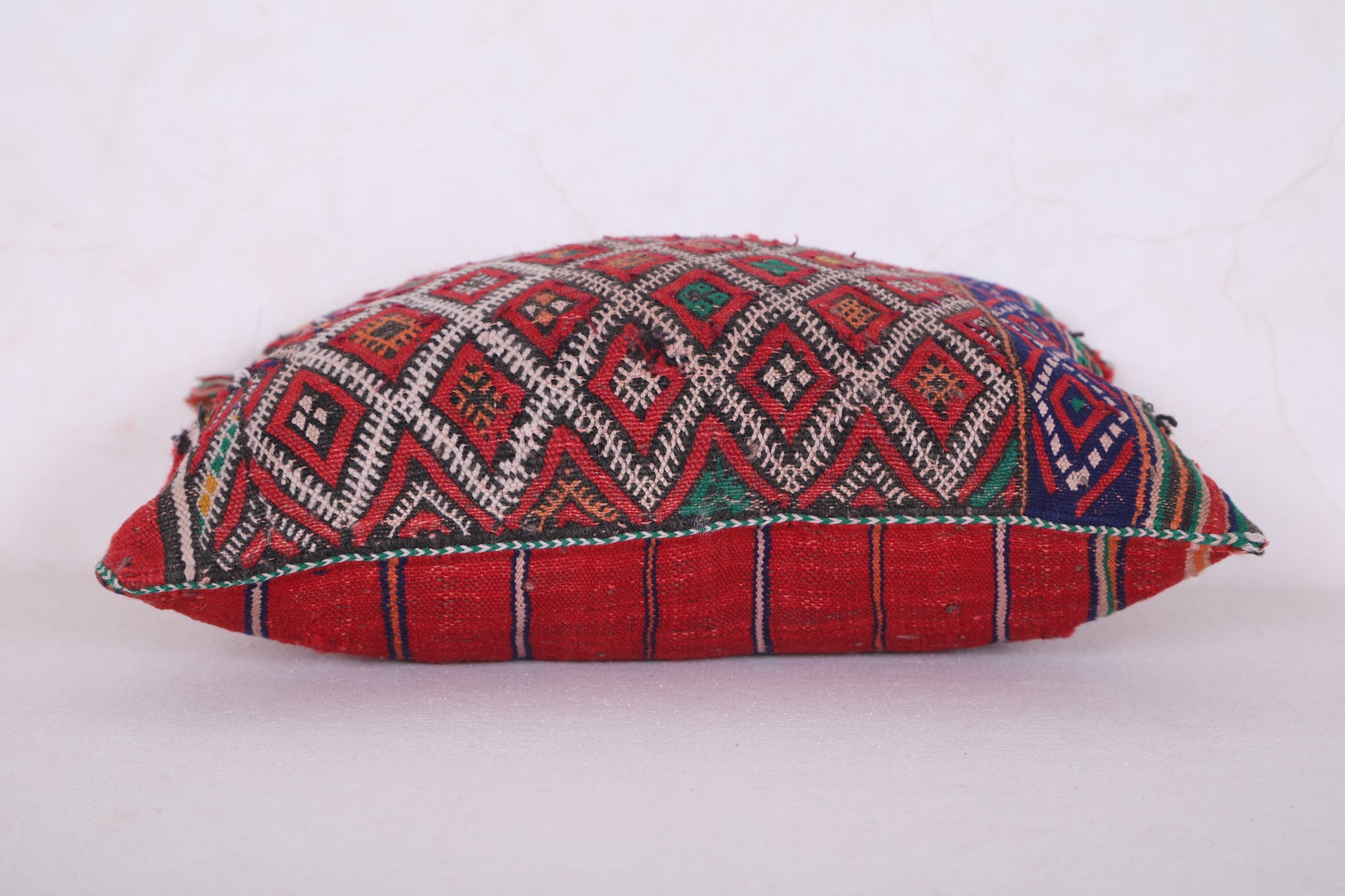 Small moroccan pillow 13.7 INCHES X 16.1 INCHES