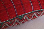 Small moroccan pillow 13.7 INCHES X 16.1 INCHES