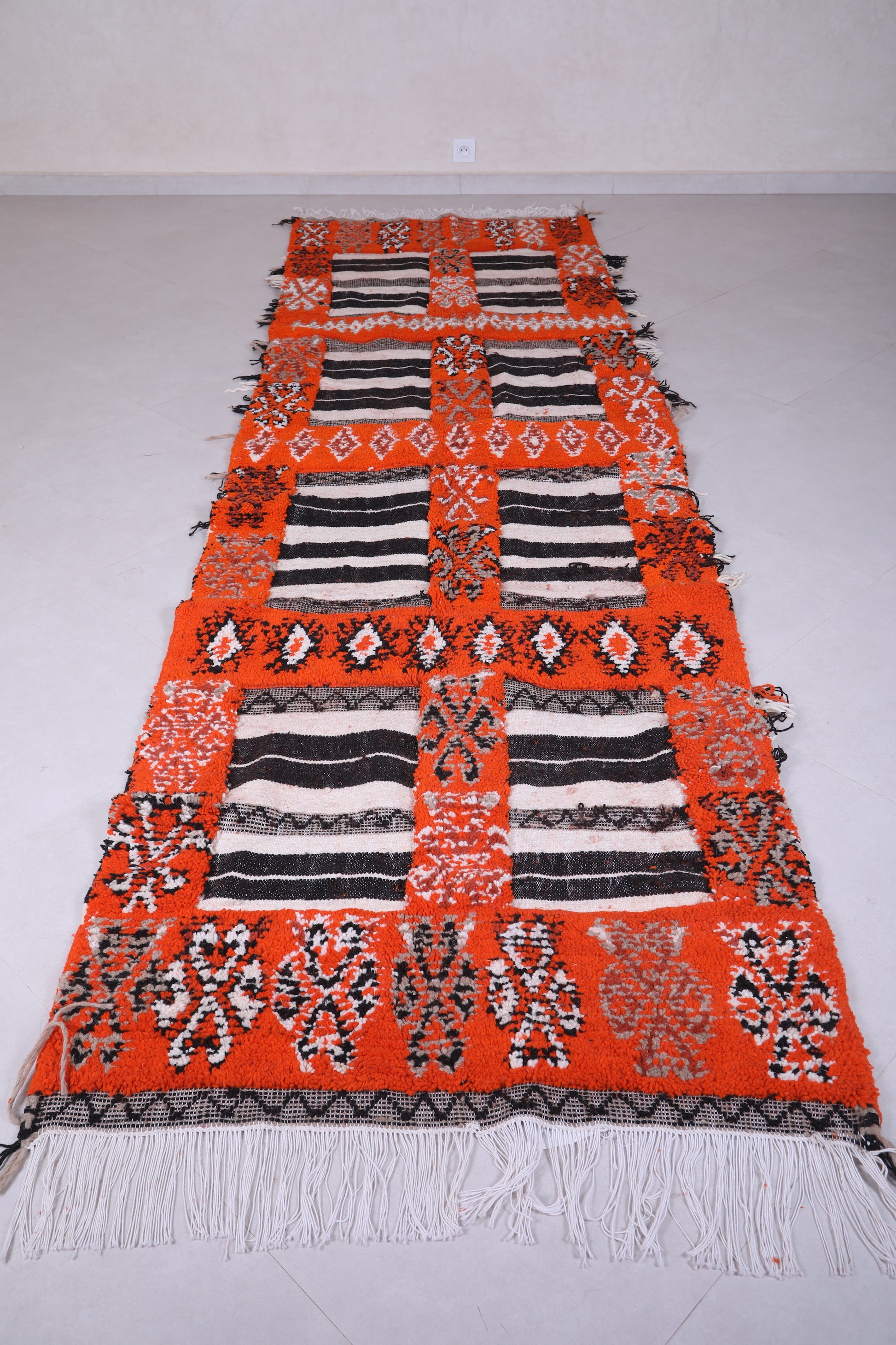 Moroccan rug 3.6 X 12.2 Feet