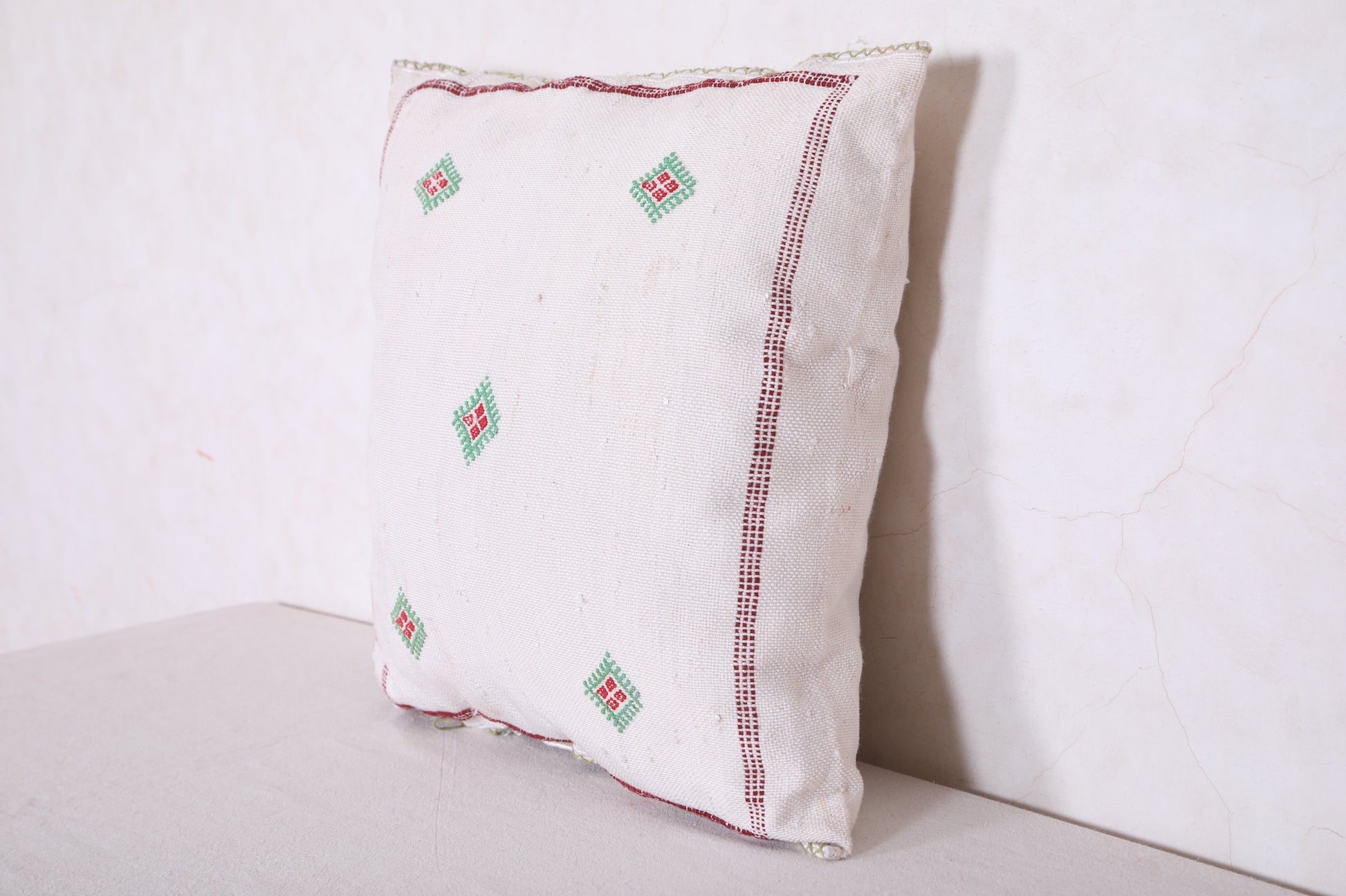Moroccan pillow sqaure 18.1 INCHES X 18.1 INCHES