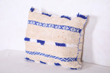 Moroccan handmade kilim pillow 13.7 INCHES X 16.1 INCHES