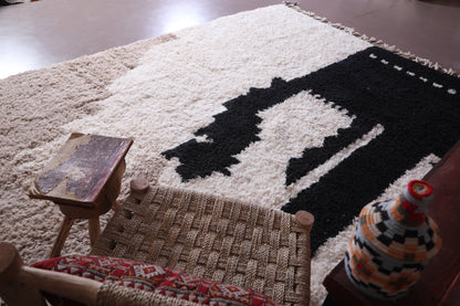 Beni ourain Moroccan rug - Custom Moroccan area rug