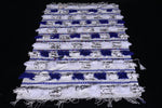 Berber wedding blue blanket 3.5 FT X 5.2 FT