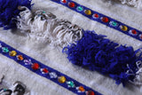 Berber wedding blue blanket 3.5 FT X 5.2 FT
