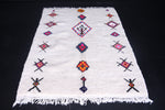 Vintage berber rug 4.8 X 6.7 Feet