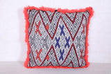 Moroccan handmade kilim pillow 16.9 INCHES X 17.7 INCHES