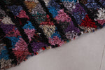 Small Moroccan Boucherouite rug, 2.1 X 3.7 Feet