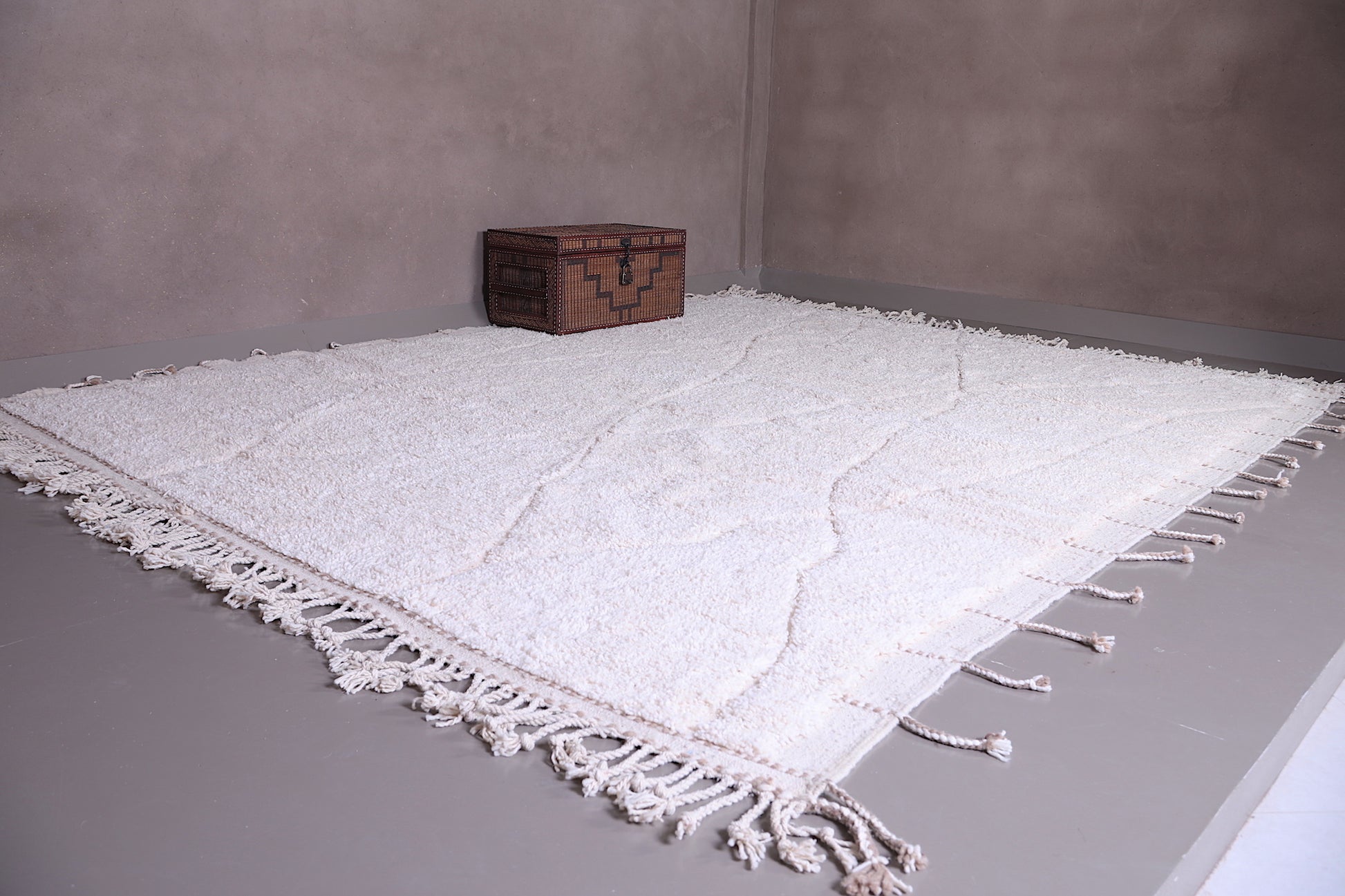 Moroccan shag rug - Custom Beni ourain rug