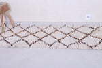 Vintage handmade moroccan berber runner rug  2.7 FT X 6.3 FT
