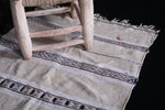 Berber Wedding blanket 2.3 FT X 4.1 FT