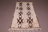 Moroccan rug 2X6 Feet Handmade runner beni ourain rug