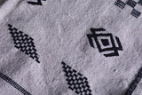 Moroccan kilim rug 3.2 FT X 4.9 FT
