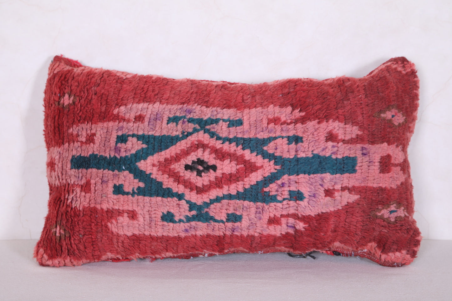 Moroccan red Pillow 13.3 INCHES X 24.4 INCHES