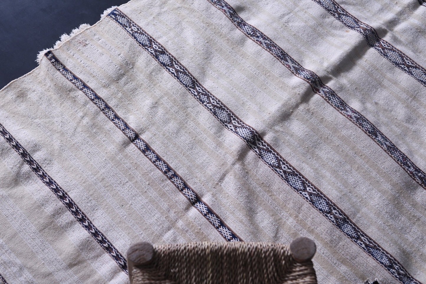 Berber tribal rug 3.6 FT X 6.3 FT
