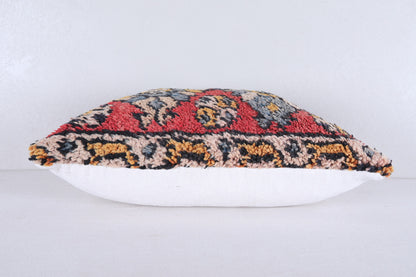 Two moroccan handwoven rug pillows