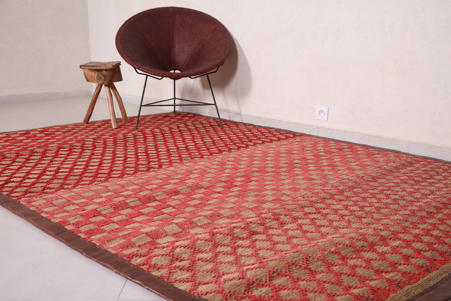 Moroccan rug 6.2 FT X 9.4 FT