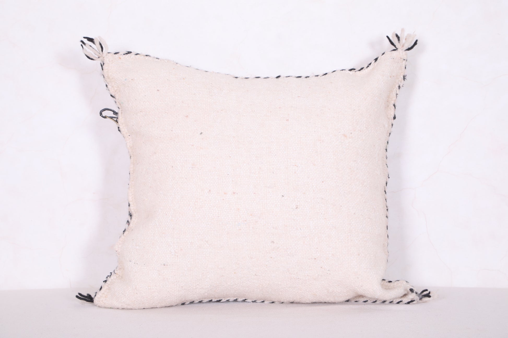 Moroccan kilim beige pillow 18.1 INCHES X 20.4 INCHES