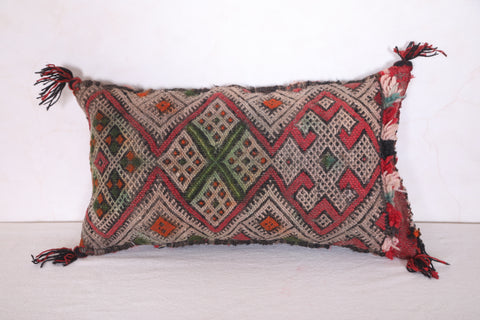 Vintage Moroccan Pillow Cover 10.6 INCHES X 18.8 INCHES