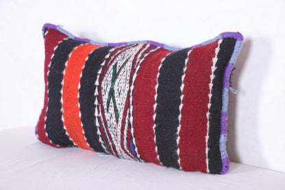 Moroccan handmade kilim pillow  14.5 INCHES X 24.4 INCHES